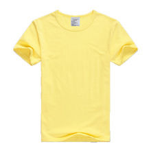 新款圆领T恤竹纤维亲肤材质现货颜色齐全可印logo定制等