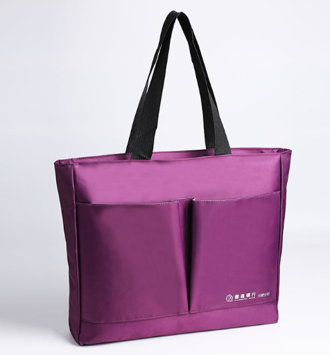 红色蓝色紫色黑色防水牛津布袋公文包电脑包文件包文件袋定制定做