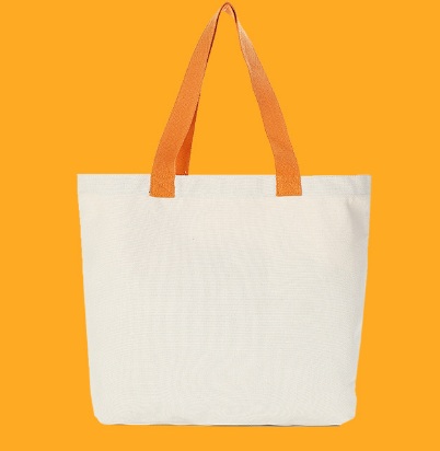 夏季彩色手提空白现货环保袋帆布袋定做购物袋手提袋布袋可印logo
