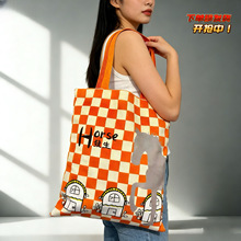 帆布袋现货定制logo印文字图案环保购物大容量绒布袋子帆布包定做