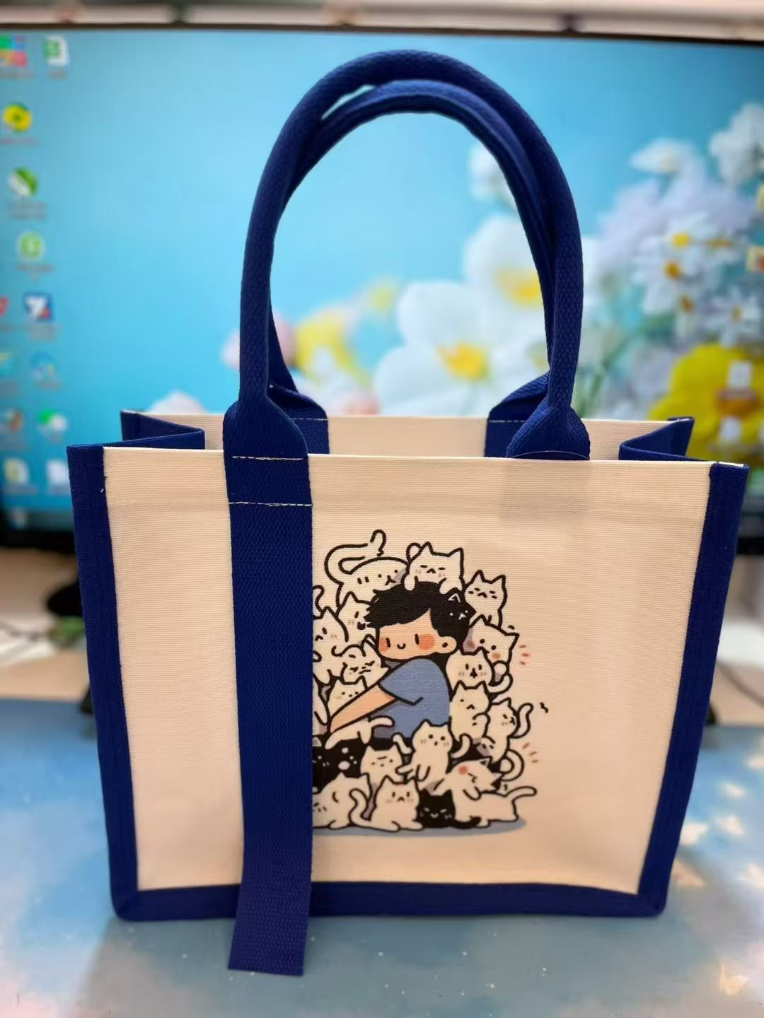 石景山区厂家生产帆布袋购物手提帆布包定制帆布袋广告棉布袋定做加印logo